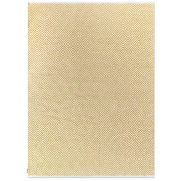 Diamond tæppe 200x300 cm - Yellow - Formgatan