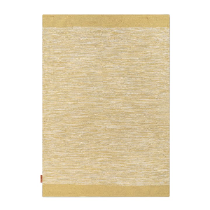 Melange tæppe 140x200 cm - Dusty yellow - Formgatan