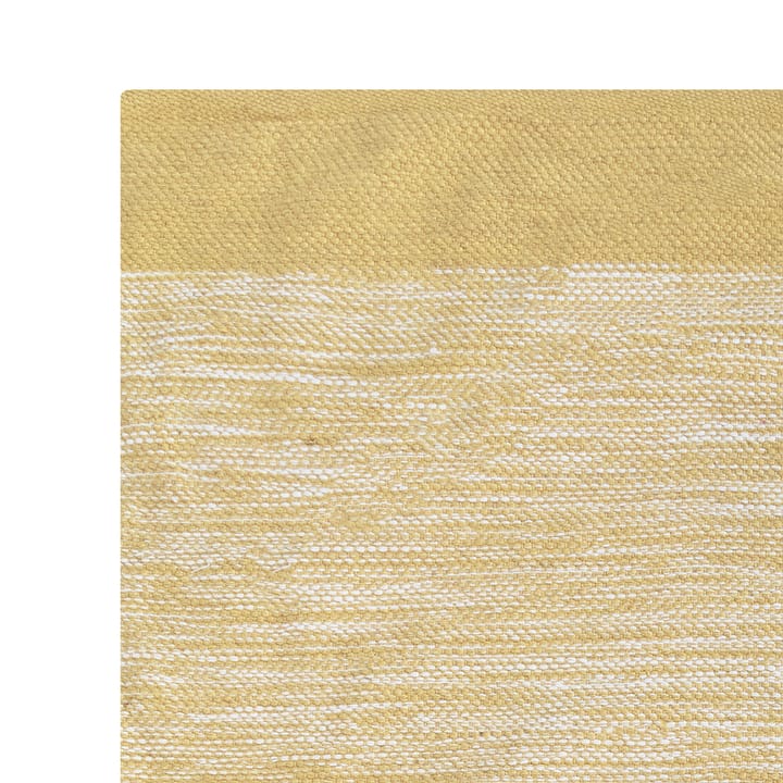 Melange tæppe 70x200 cm - Dusty yellow - Formgatan