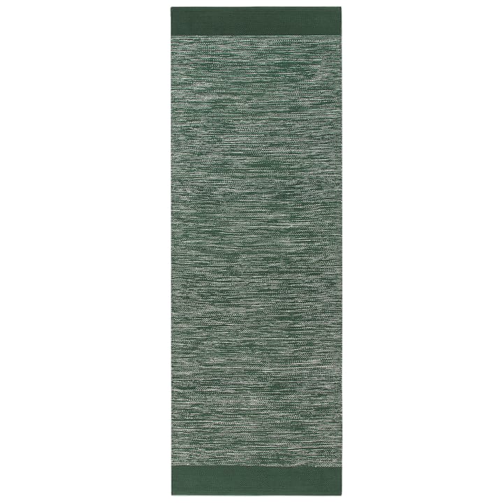Melange tæppe 70x200 cm - Green - Formgatan