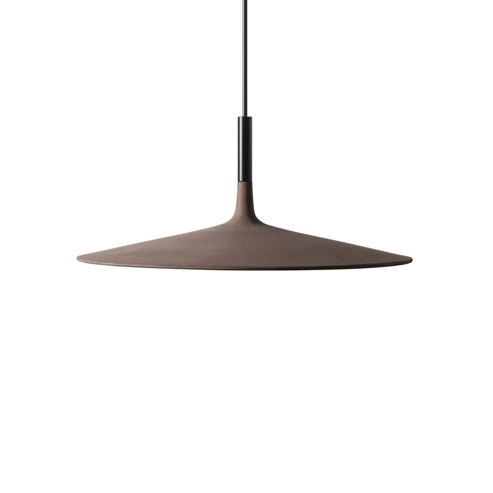 Aplomb Large pendel, Brun beton Foscarini