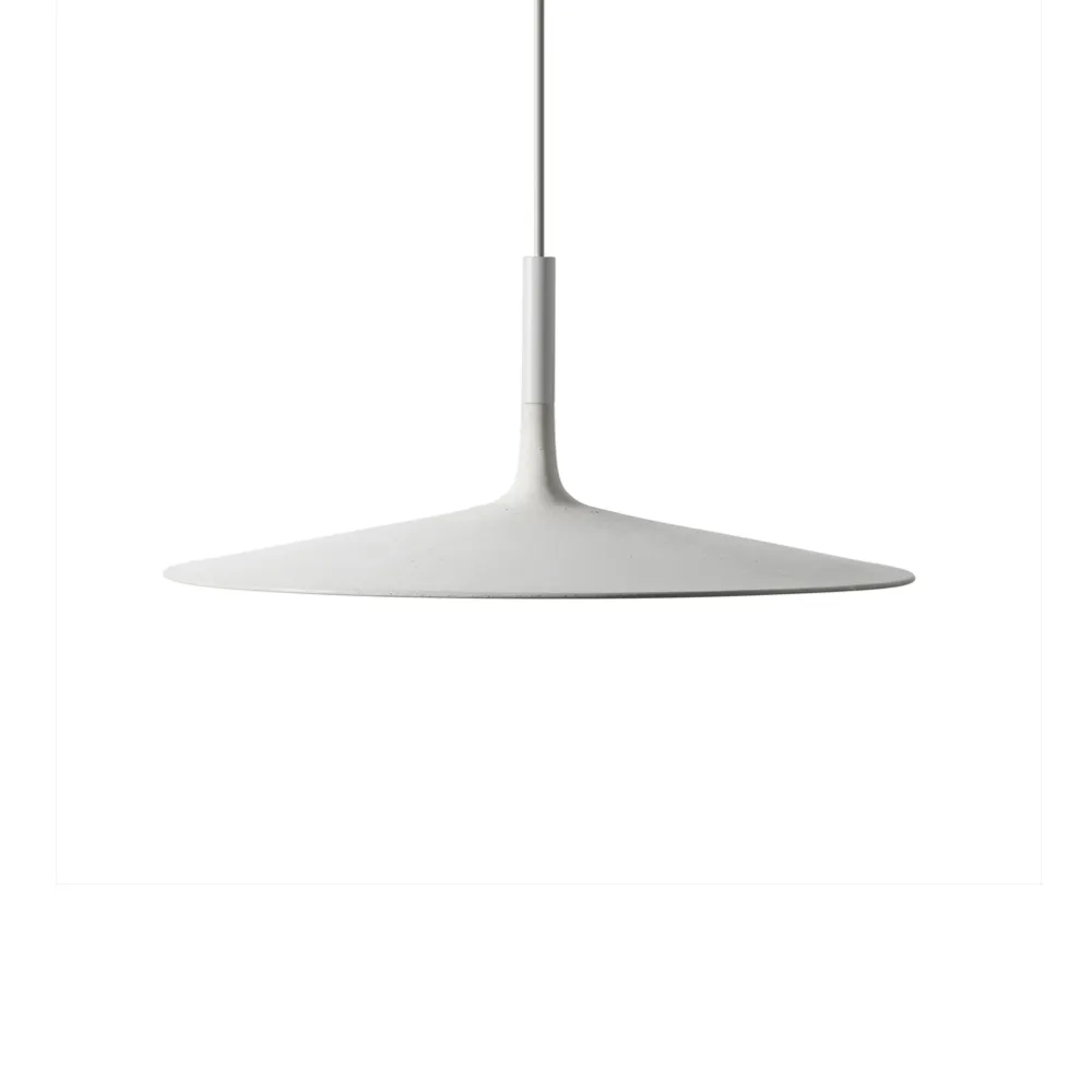 Aplomb Large pendel, Hvid beton Foscarini