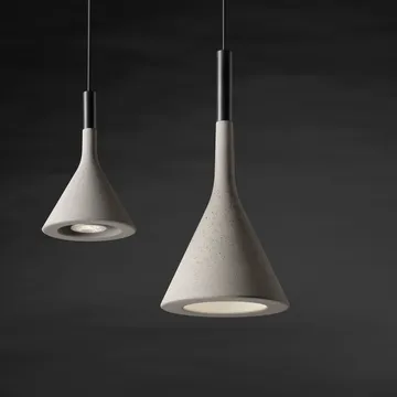 Aplomb mini pendel - grå, grigio beton - Foscarini