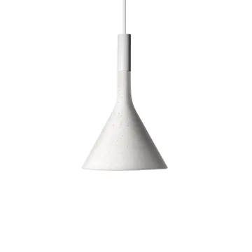 Aplomb mini pendel - hvid, bianco beton - Foscarini
