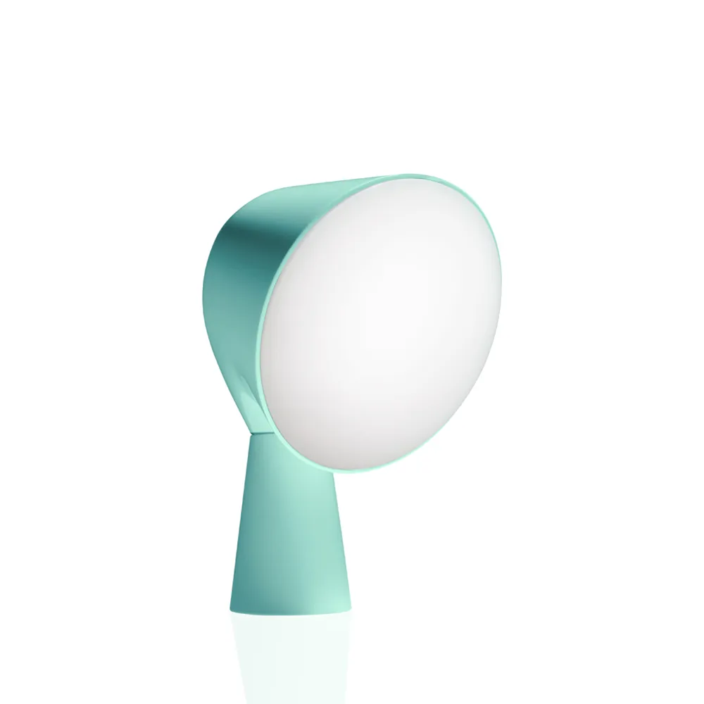 Binic bordlampe, verde acqua Foscarini
