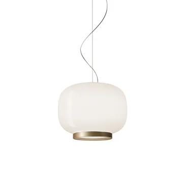 Chouchin 1 Reverse pendel lampe - hvid/guld - Foscarini