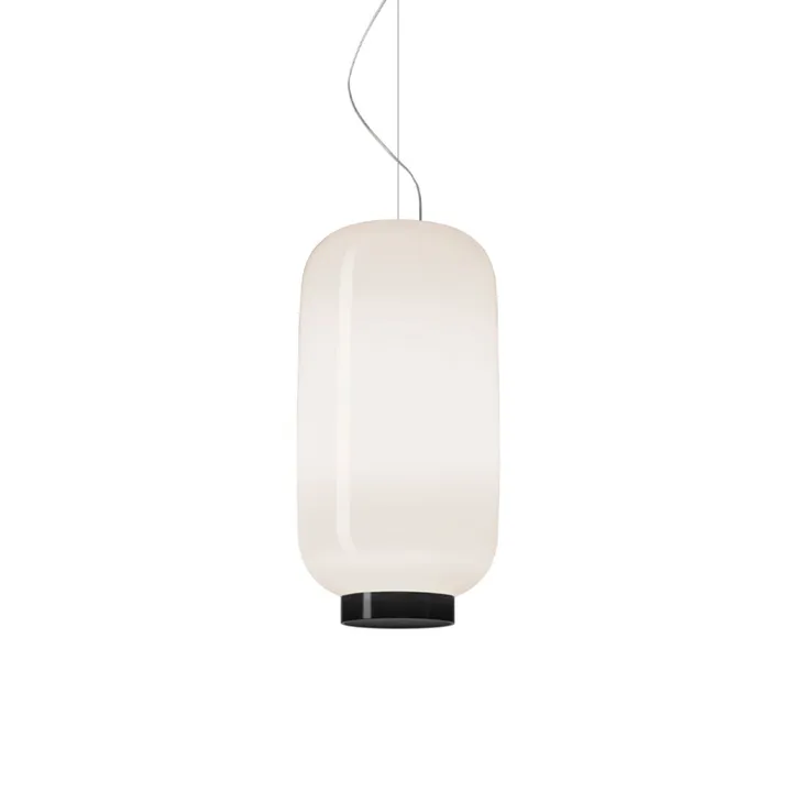 Chouchin 2 Reverse pendel - hvid/sort - Foscarini