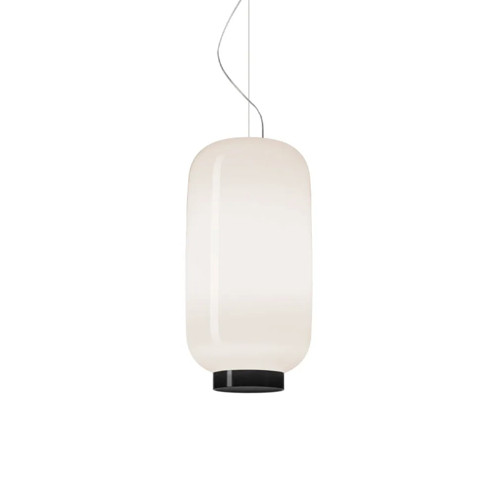 Chouchin 2 Reverse pendel, hvid/sort Foscarini