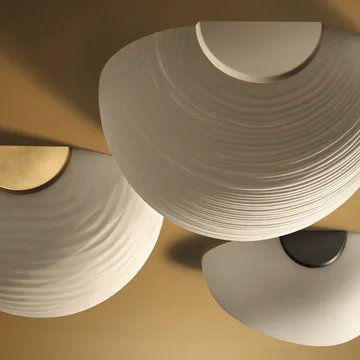 Gregg midi væglampe - hvid, LED - Foscarini