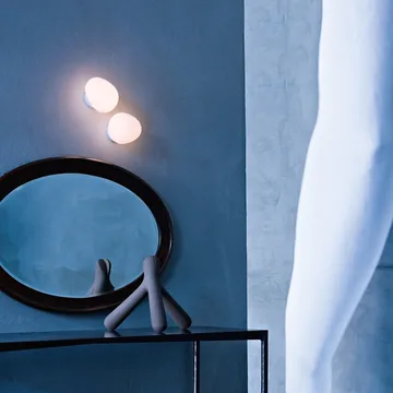 Gregg piccola væglampe - Hvid - Foscarini