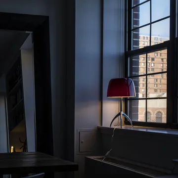 Lumiere Grande dæmpbar bordlampe - varmhvid, champagne - Foscarini