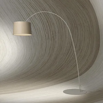 Twiggy Wood gulvlampe - Sort - Foscarini