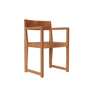 Armrest Chair 01 armstol - Mørkebrun birk - FRAMA