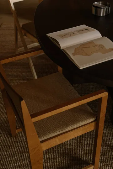 Armrest Chair 01 armstol - Mørkebrun birk - FRAMA