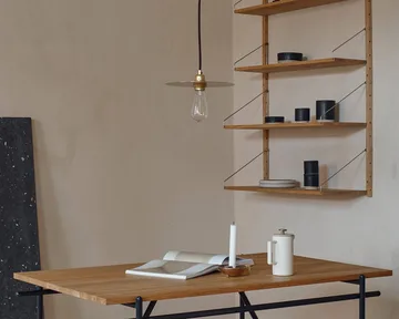 Circle Shade pendellampe - Messing, Ø25 cm - FRAMA