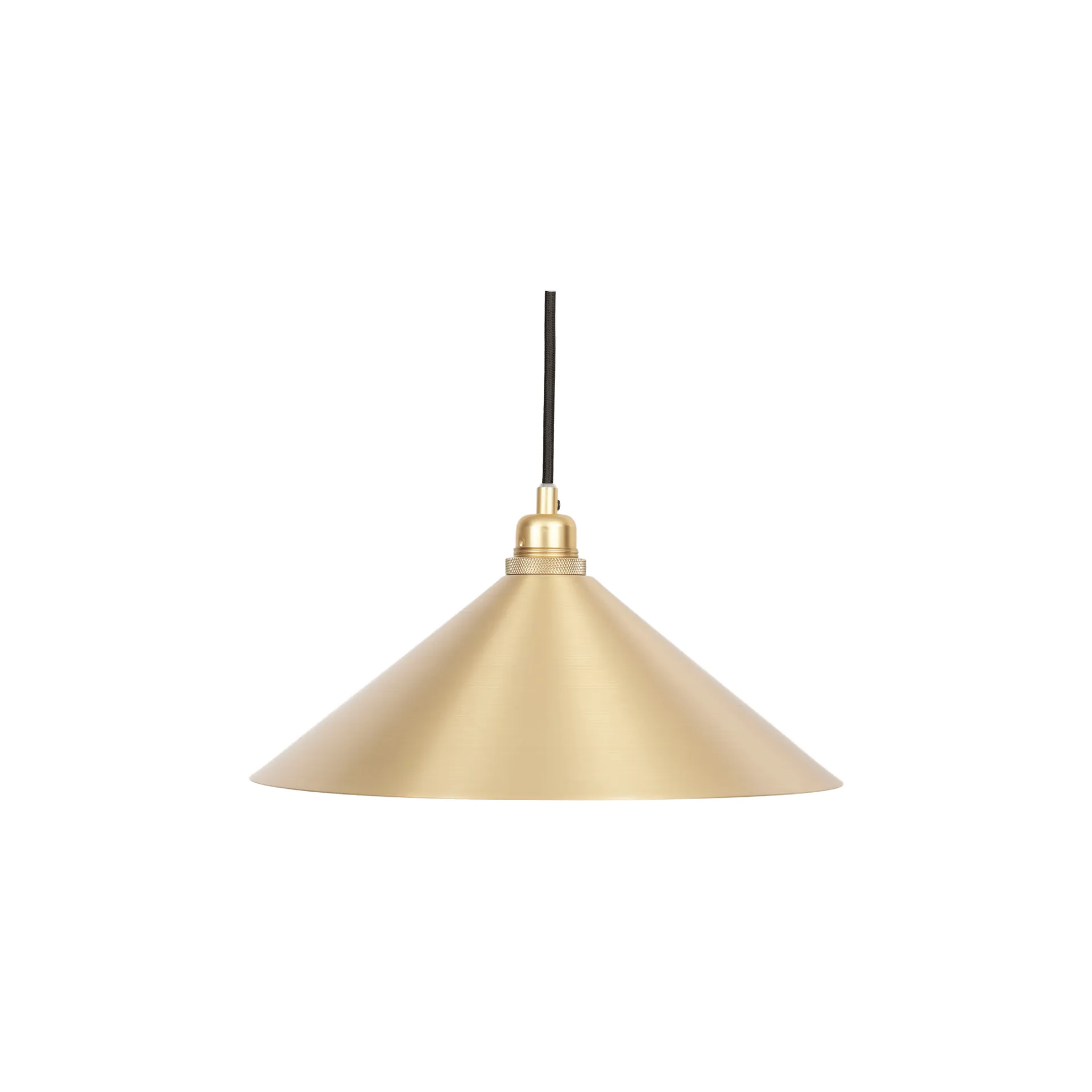 Cone Shade pendellampe, Brass, medium, Ø36 cm FRAMA