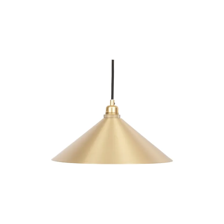 Cone Shade pendellampe - Brass, medium, Ø36 cm - FRAMA