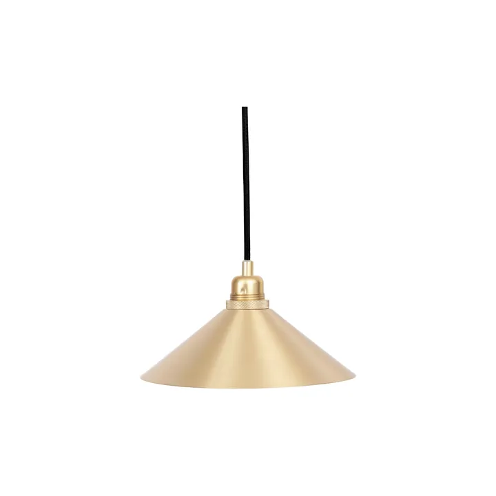 Cone Shade pendellampe - Brass, small, Ø25 cm - FRAMA