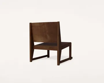 Easy Chair 01 loungestol - Mørkebrun birk - FRAMA