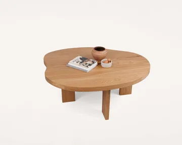 Farmhouse Pond sofabord - Eg, 78x93,6x37 cm - FRAMA