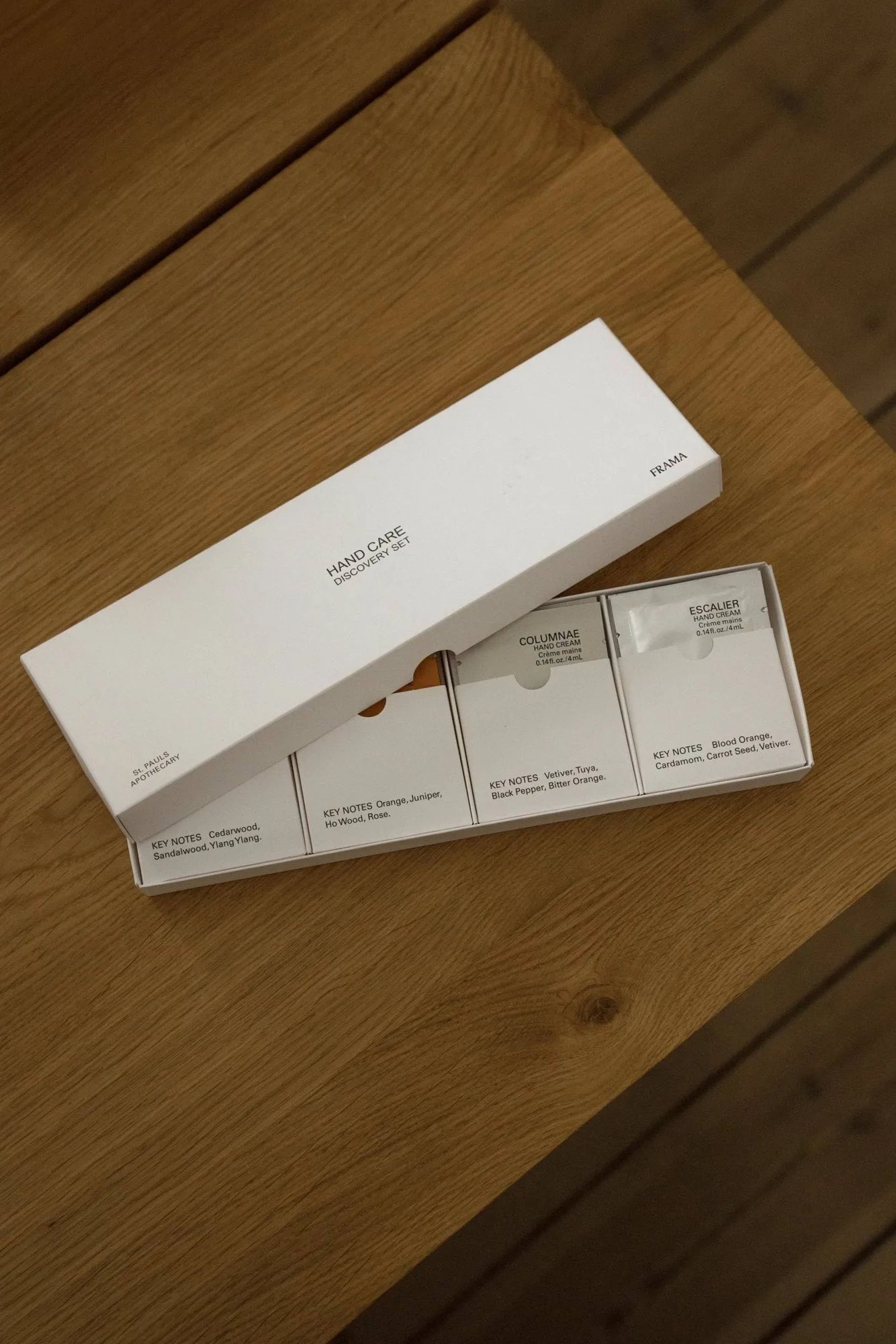 FRAMA håndplejesæt, 8x4 ml FRAMA