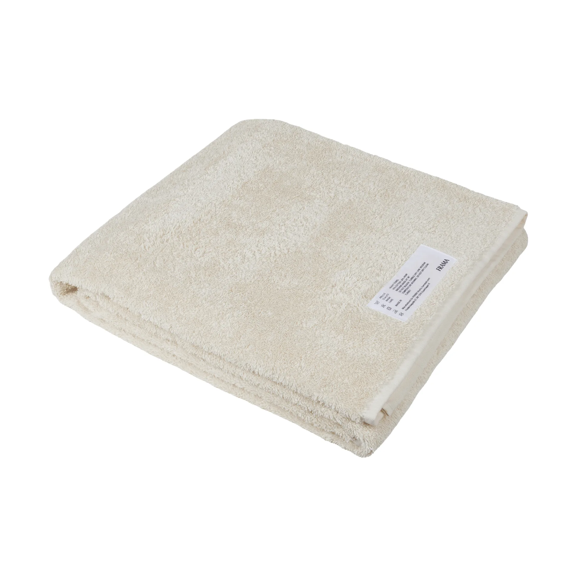 Heavy Towel badelagen 150x100 cm, Bone white (hvid) FRAMA
