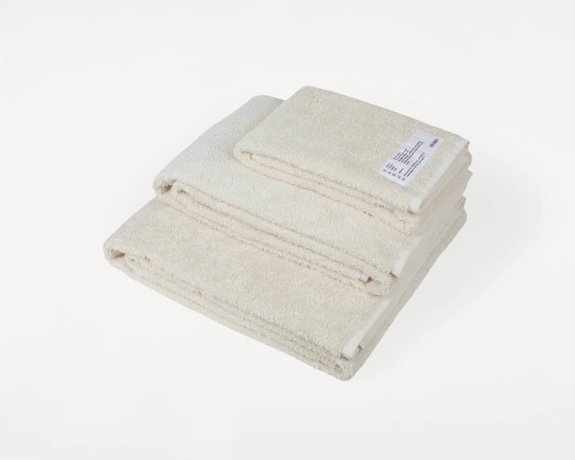 Heavy Towel badelagen 150x100 cm, Bone white (hvid) FRAMA