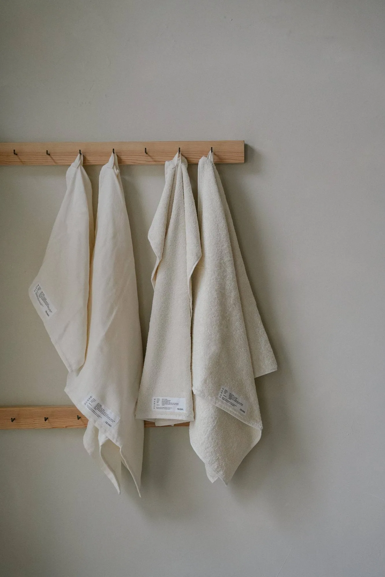 Heavy Towel badelagen 150x100 cm, Bone white (hvid) FRAMA