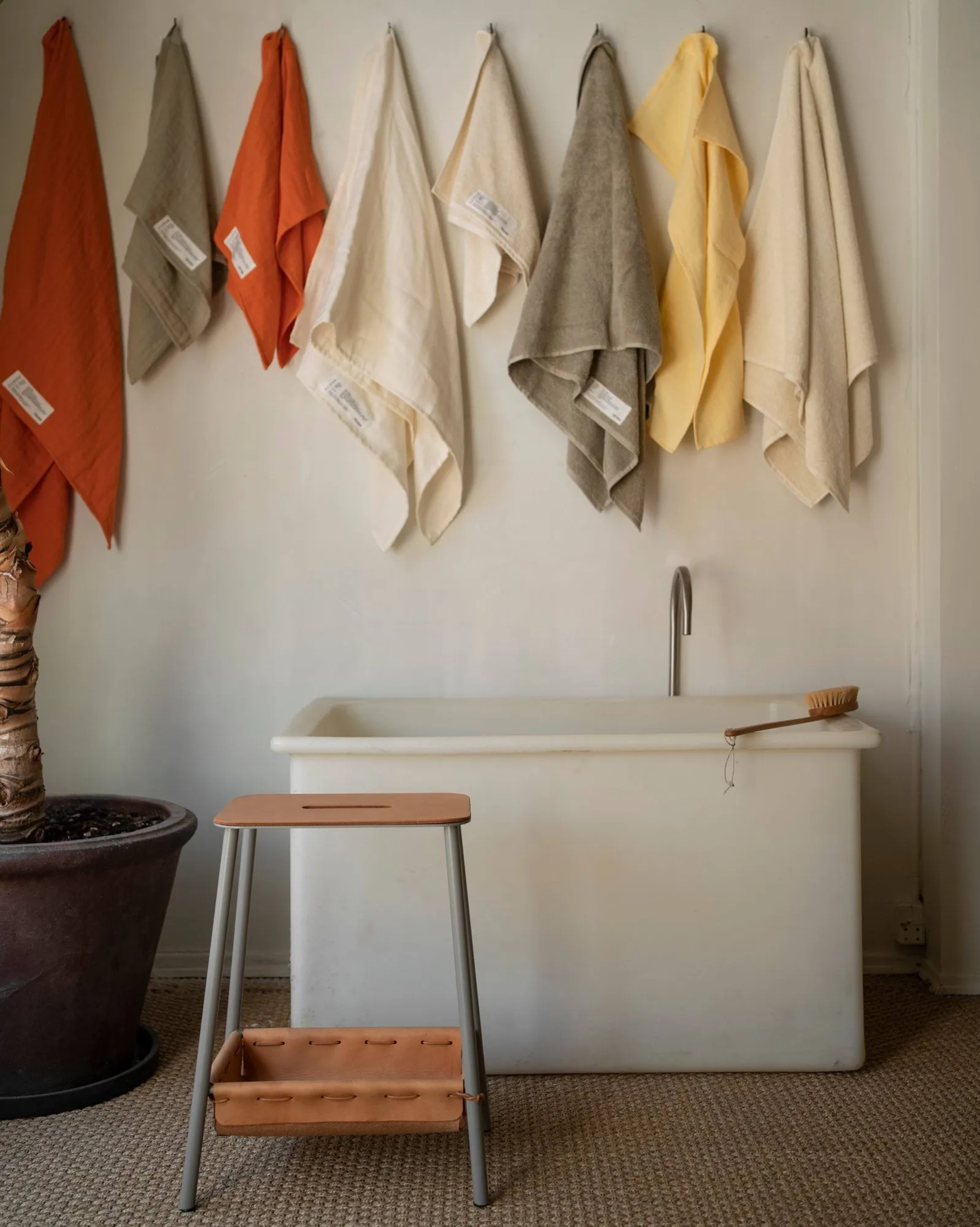 Heavy Towel badelagen 150x100 cm, Burnt orange (orange) FRAMA