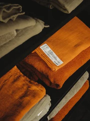 Heavy Towel badelagen 150x100 cm - Burnt orange (orange) - FRAMA