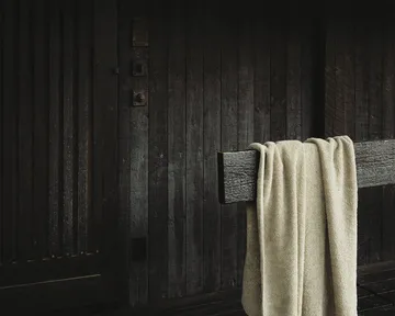 Heavy Towel badelagen 150x100 cm - Sage green (grøn) - FRAMA