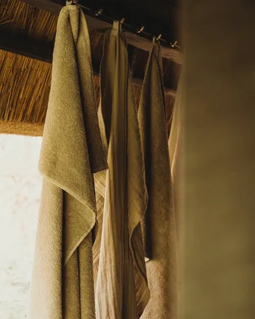 Heavy Towel badelagen 150x100 cm - Sage green (grøn) - FRAMA