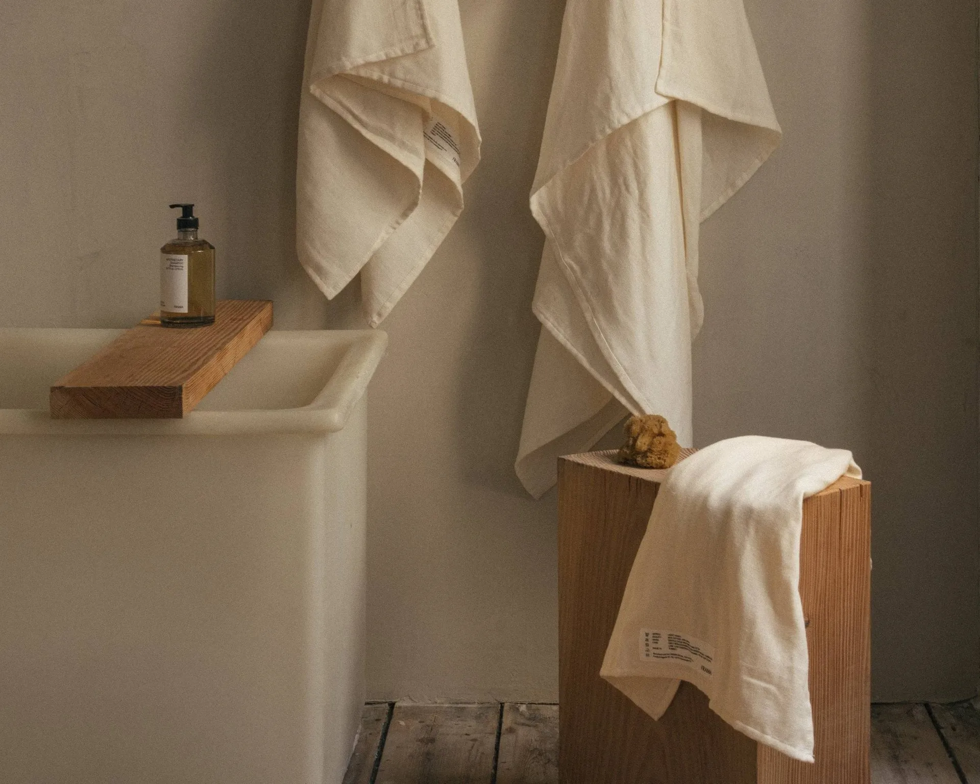Light Towel badelagen 150x100 cm, Bone white (hvid) FRAMA
