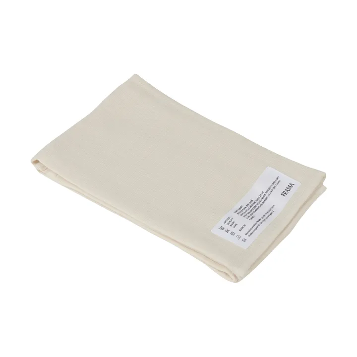 Light Towel håndklæde 80x50 cm - Bone white (hvid) - FRAMA