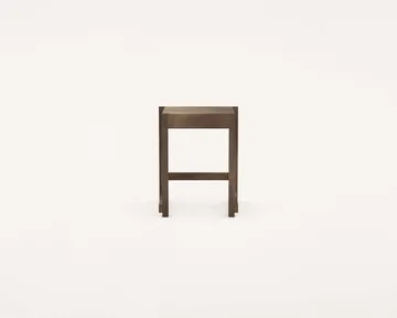 Low Stool 01 skammel - Mørkebrun birk - FRAMA