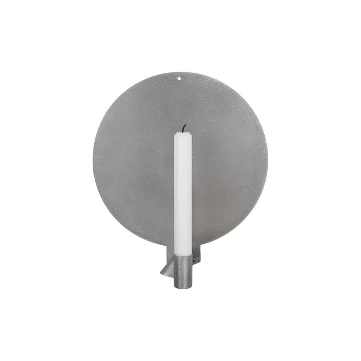 Ornament væglysestage - Rustfrit stål, round, 28,2 cm - FRAMA