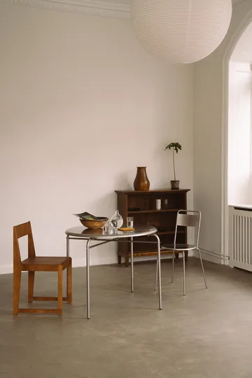 Petit Rond bord - Rustfrit stål, Ø90x73 cm - FRAMA