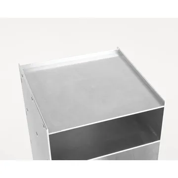 Rivet Cart rullebord - Aluminium, 32,8x33,8x65 cm - FRAMA