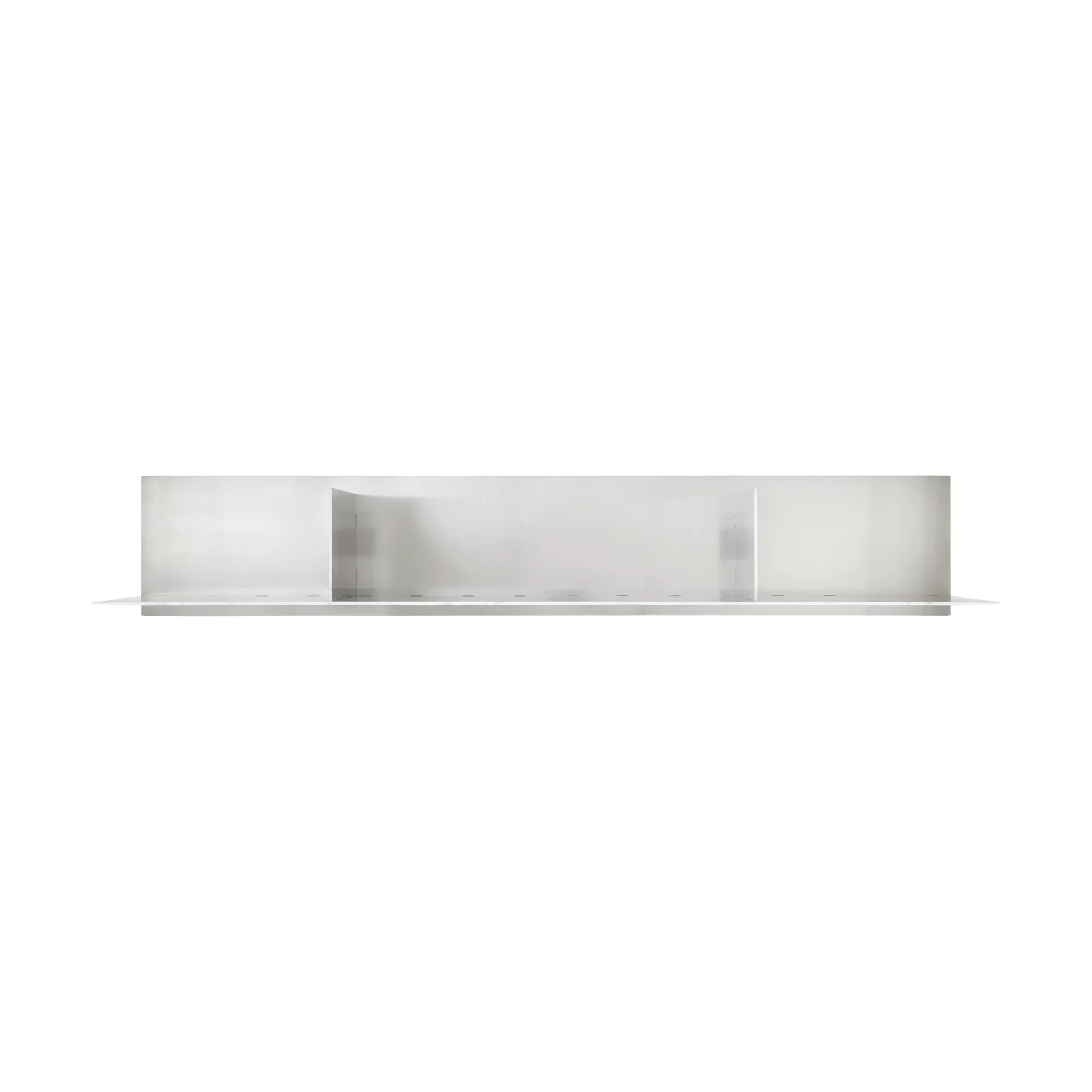 Rivet Shelf væghylde, Aluminium, large, 119x20,6x22,5 cm FRAMA