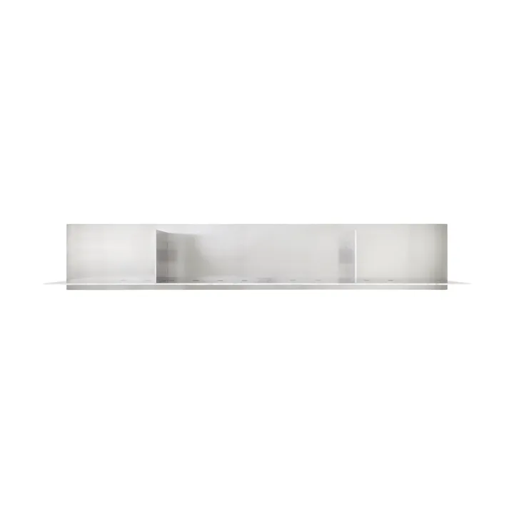 Rivet Shelf væghylde - Aluminium, large, 119x20,6x22,5 cm - FRAMA