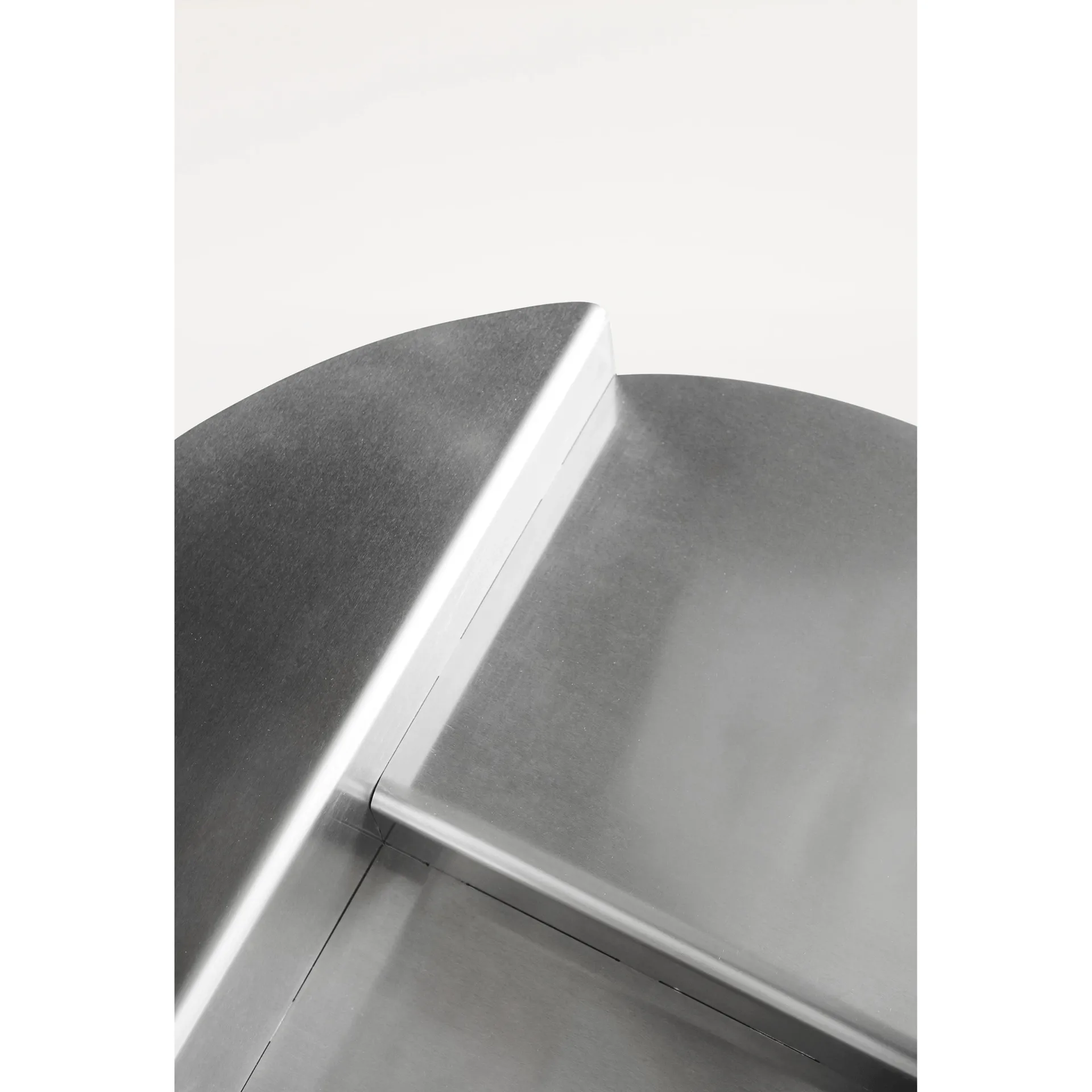 Rivet sidebord, Aluminium, Ø51,3x40 cm FRAMA