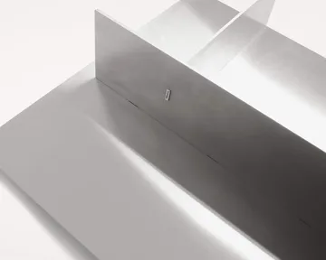 Rivet Typecase væghylde - Aluminium, 44,6x44,6x16,1 cm - FRAMA