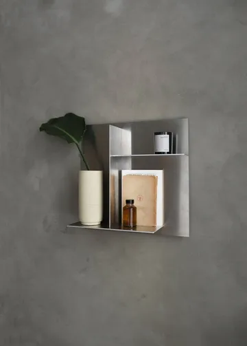 Rivet Typecase væghylde - Aluminium, 44,6x44,6x16,1 cm - FRAMA