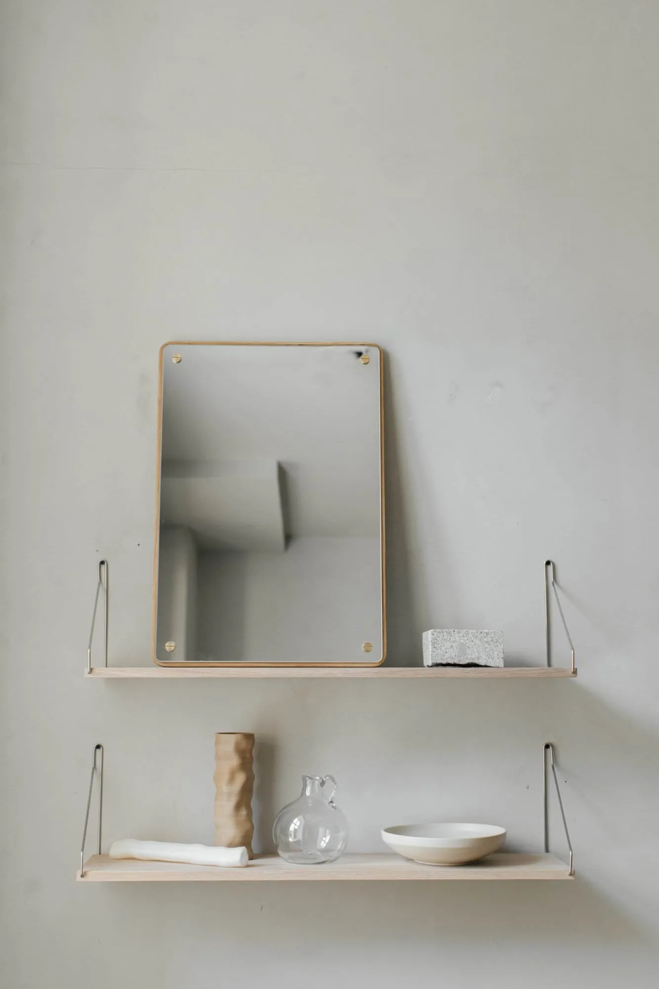 RM-1 Rectangular spejl, Eg, small, 58x40 cm FRAMA