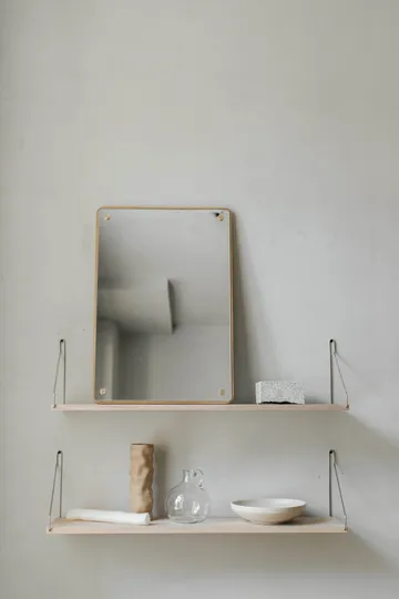 RM-1 Rectangular spejl - Eg, small, 58x40 cm - FRAMA