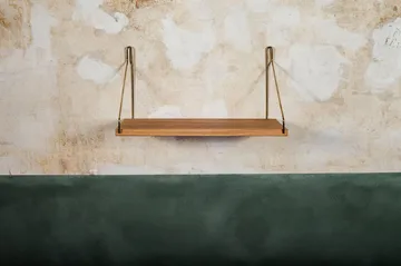 Single Shelf væghylde - Eg-messing, 40x20 cm - FRAMA
