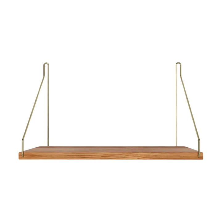 Single Shelf væghylde - Eg-messing, 40x27 cm - FRAMA