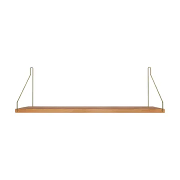 Single Shelf væghylde - Eg-messing, 60x20 cm - FRAMA