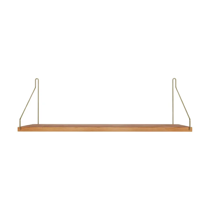 Single Shelf væghylde - Eg-messing, 60x20 cm - FRAMA