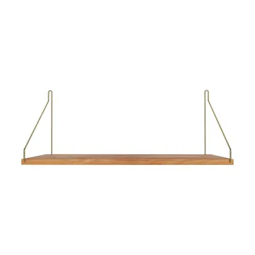 Single Shelf væghylde - Eg-messing, 60x27 cm - FRAMA
